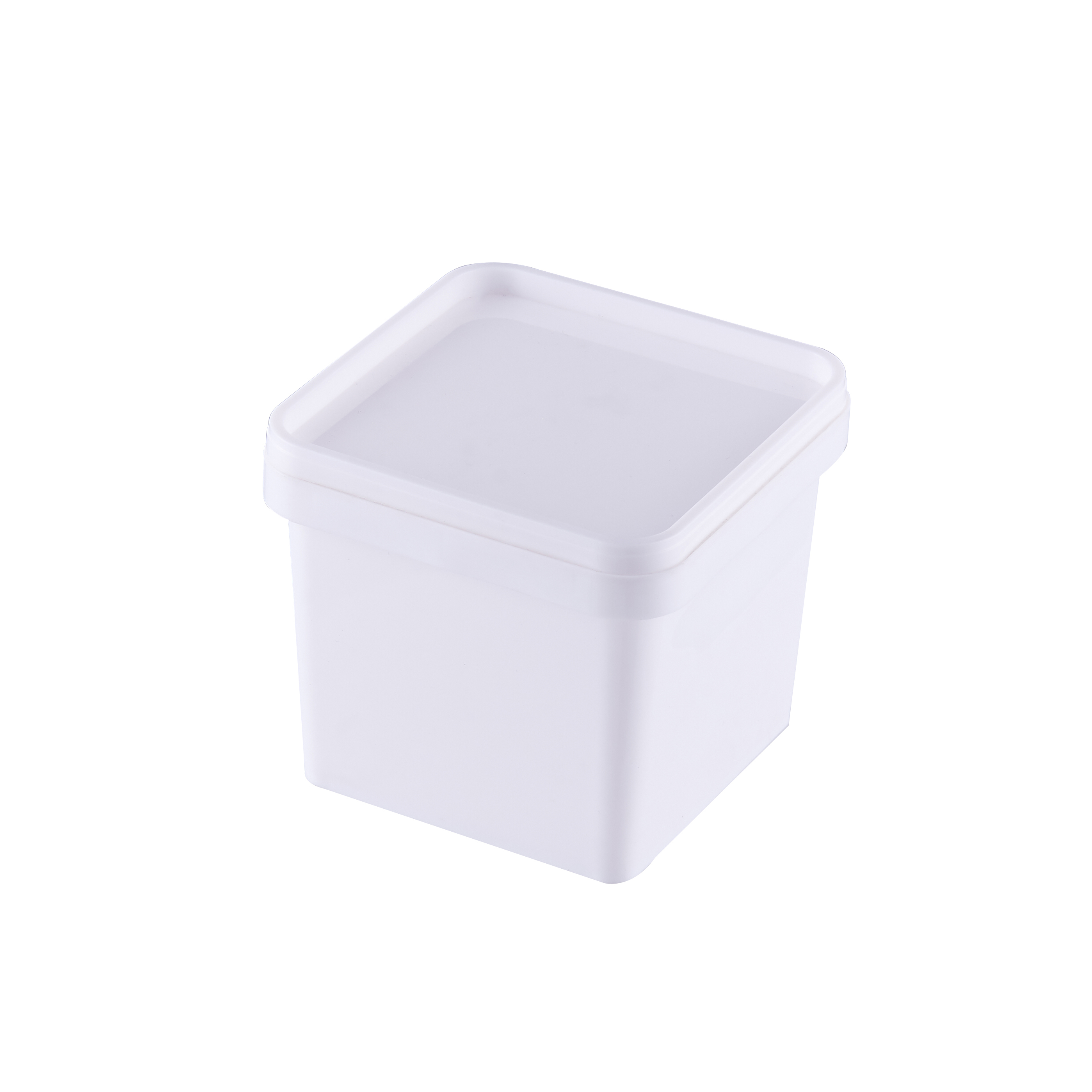 GJ-636 Square PP Container with lid IML